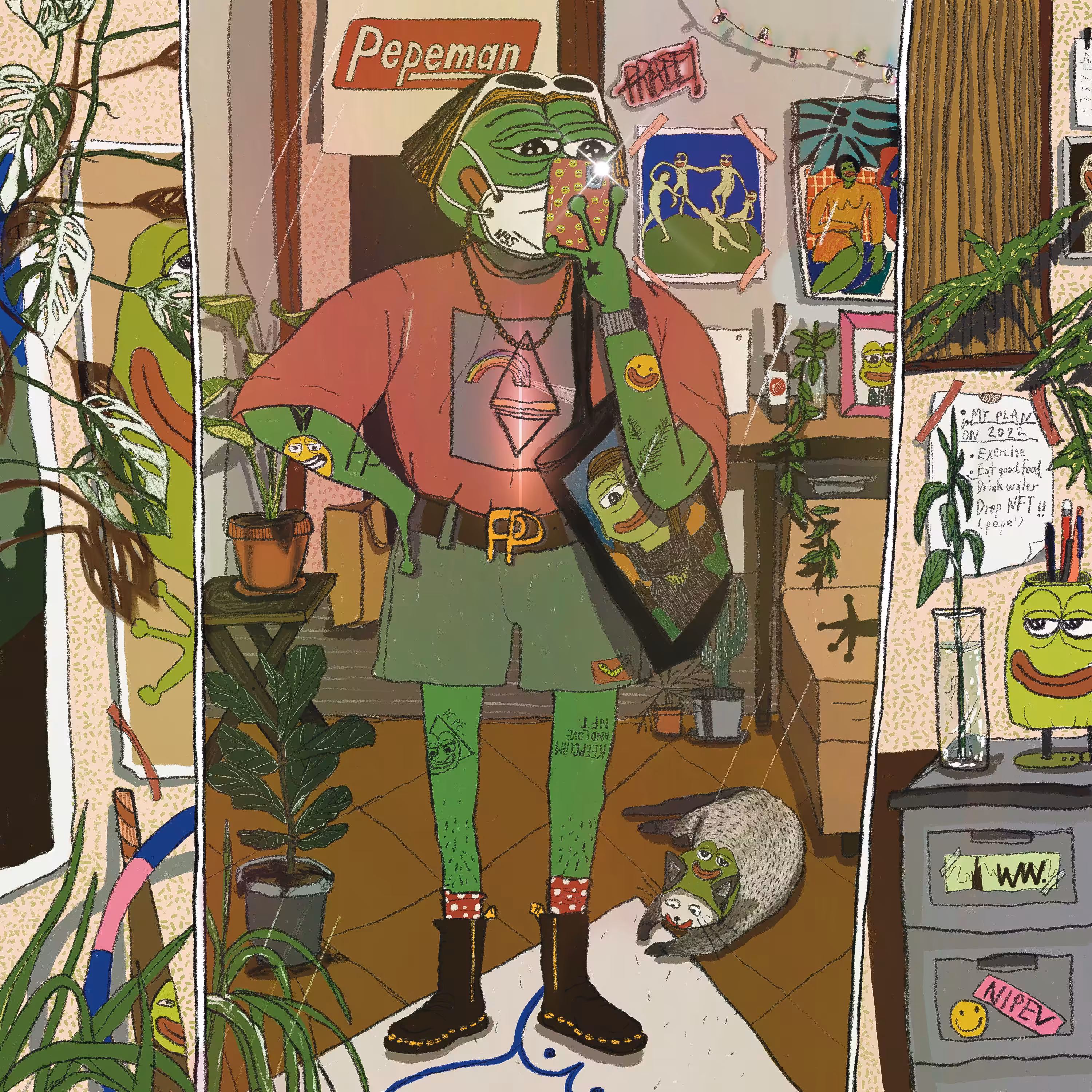 PEPE's normal life is new normal.