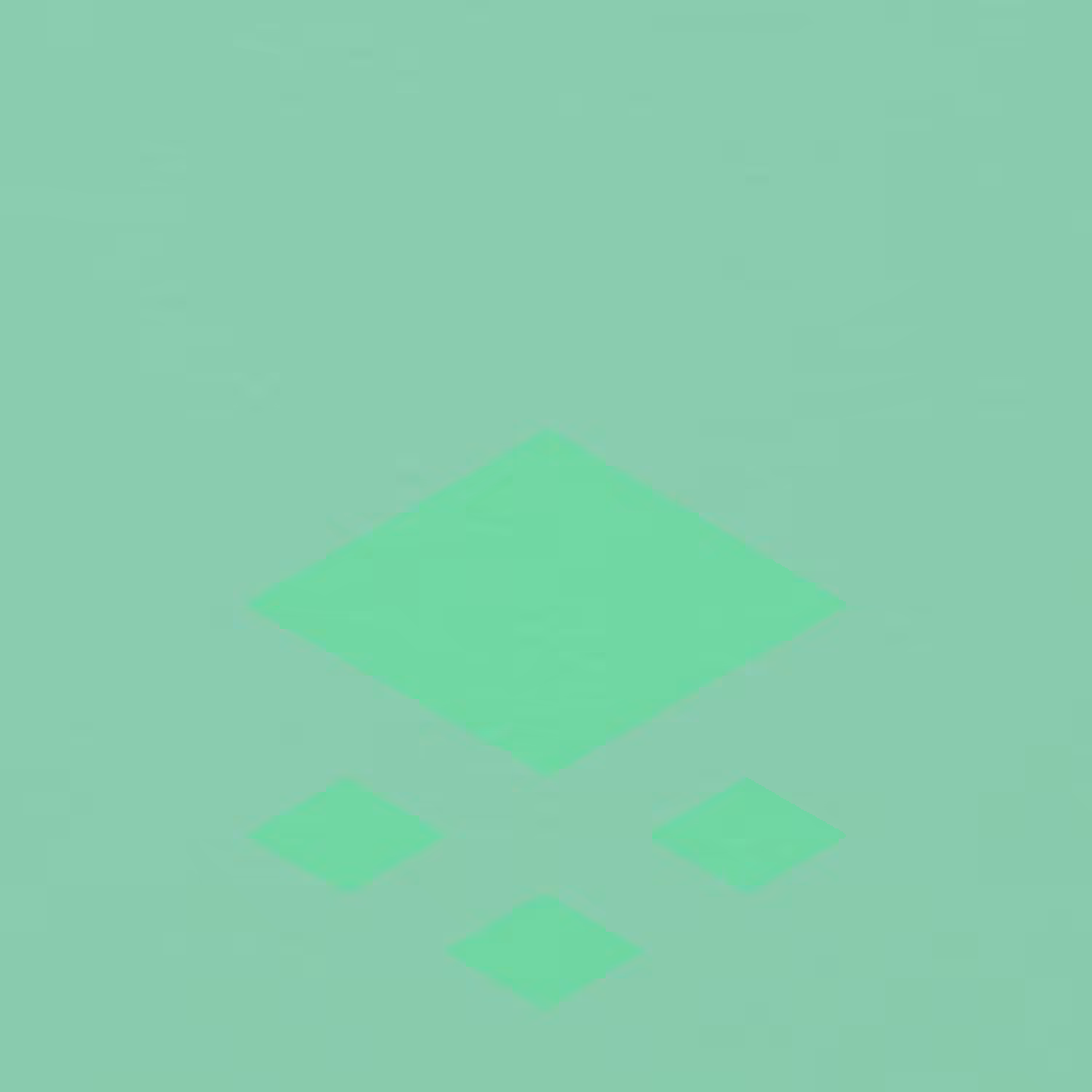 ISOMETRIC FLUID #4 - VERDE