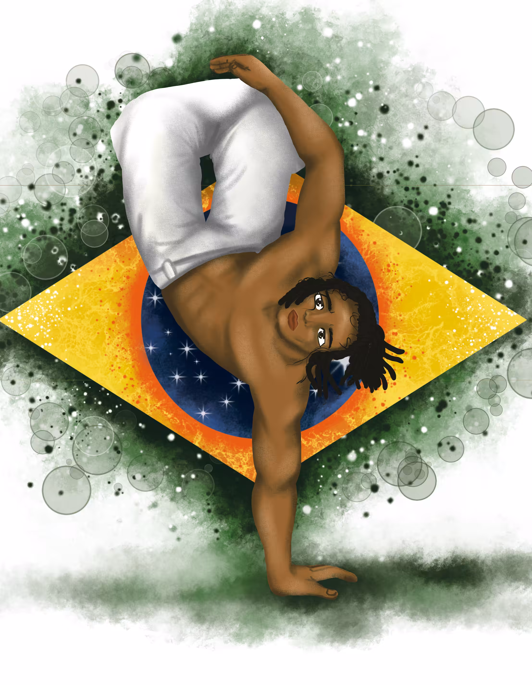 Capoeira "dance of war"