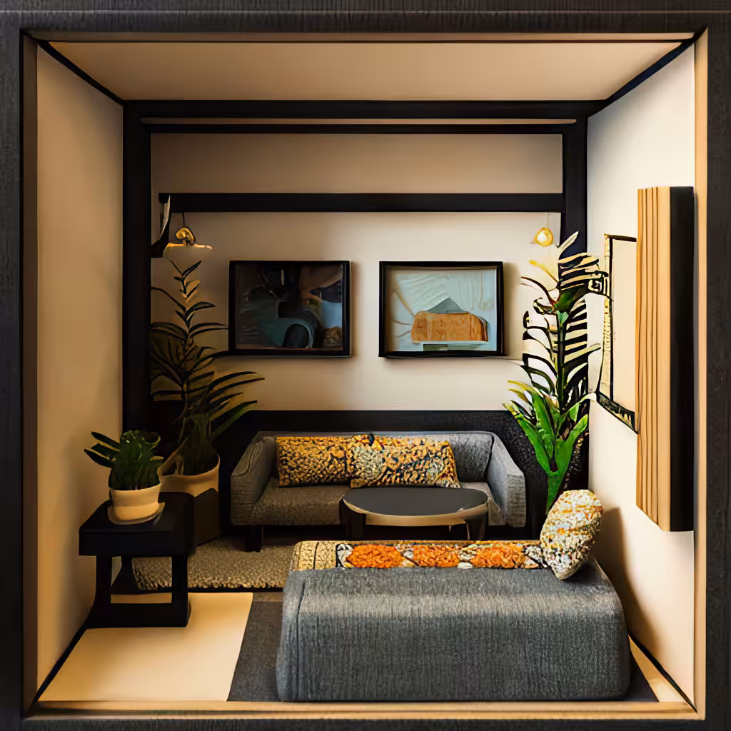 Tiny Living Room #1