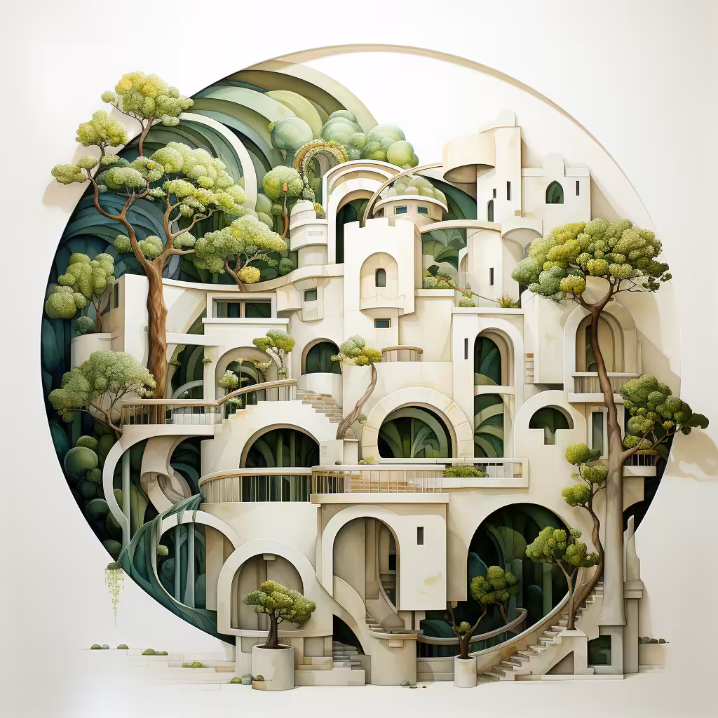 White Villages: White Village #201