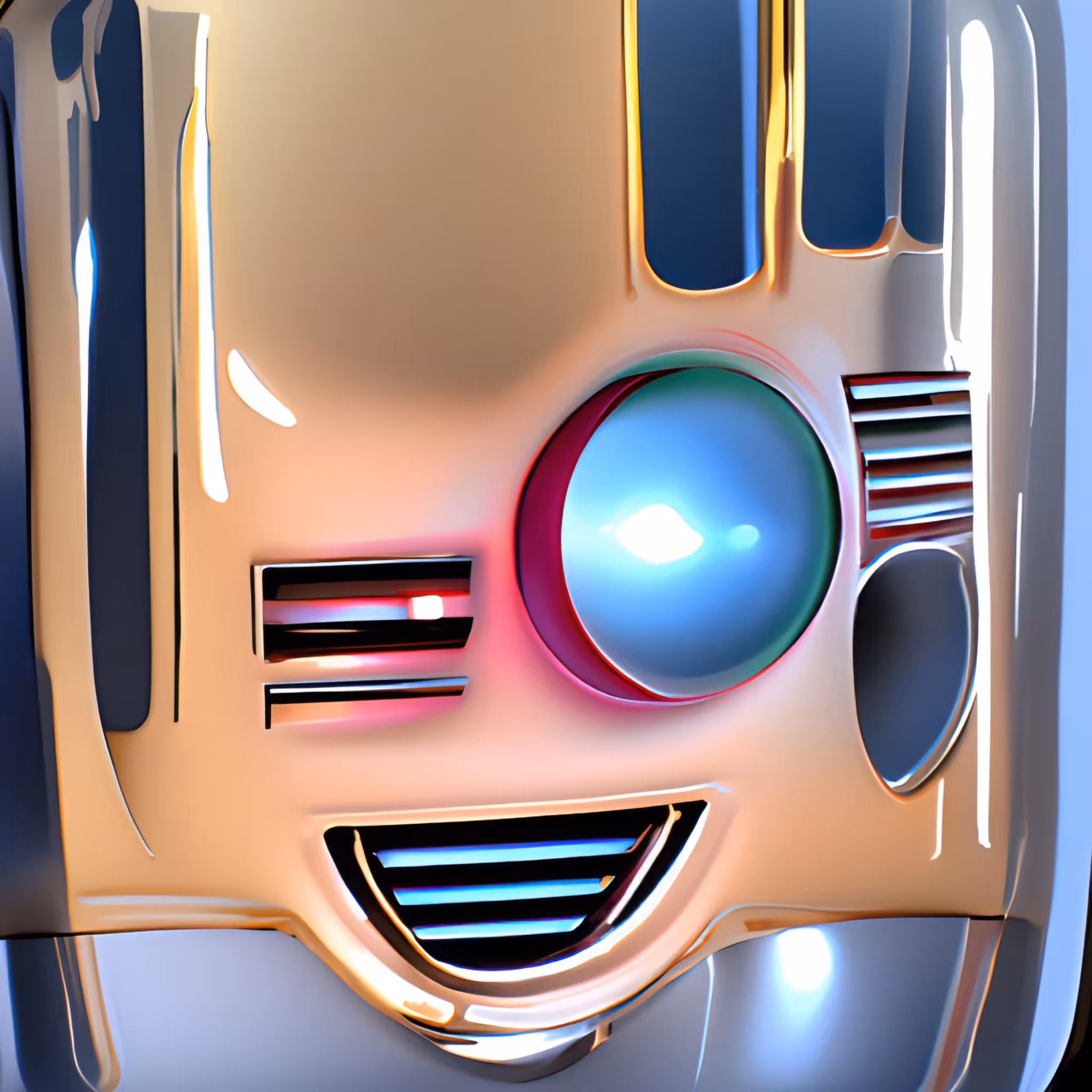 Happy Little Robot #10