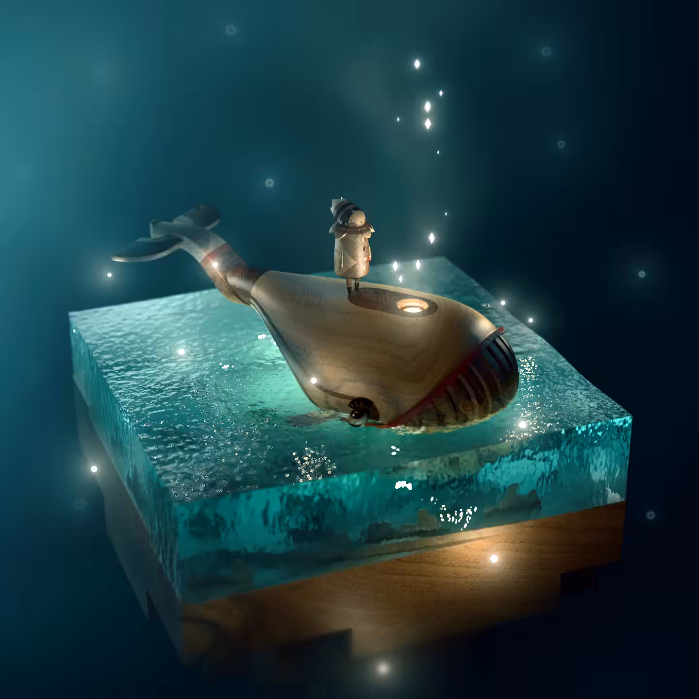 Wooden Stories: #3 the WHALΞ