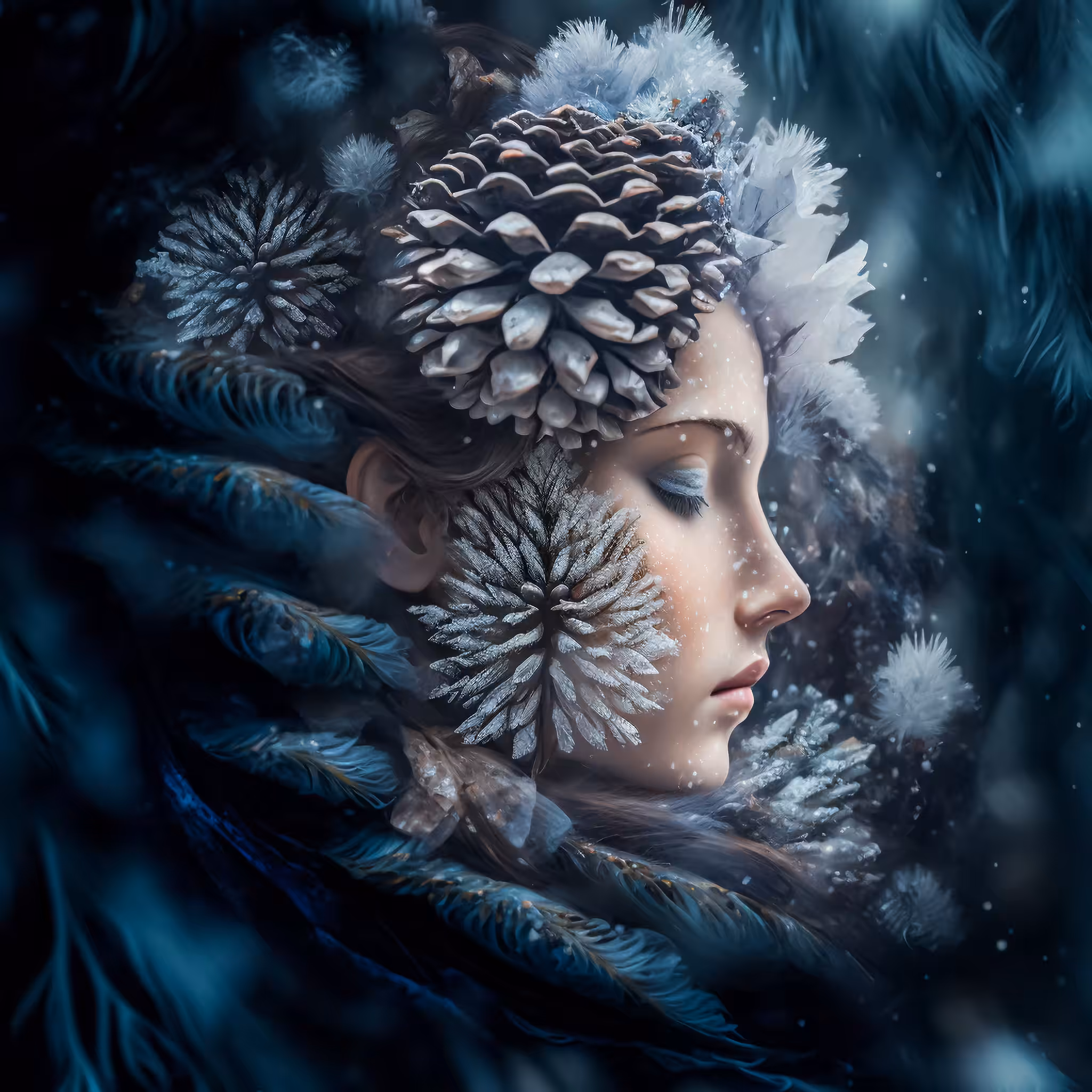 Goddess of Blue Spruce
