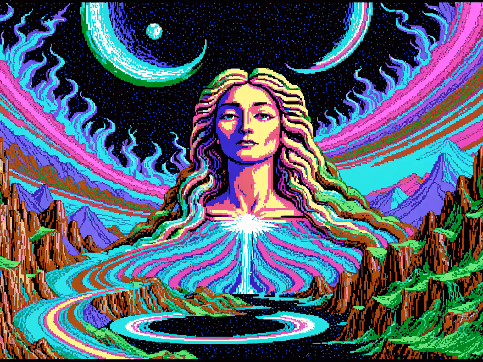0103 - CASCADES THROUGH THE TAPESTRY OF EXISTENCE