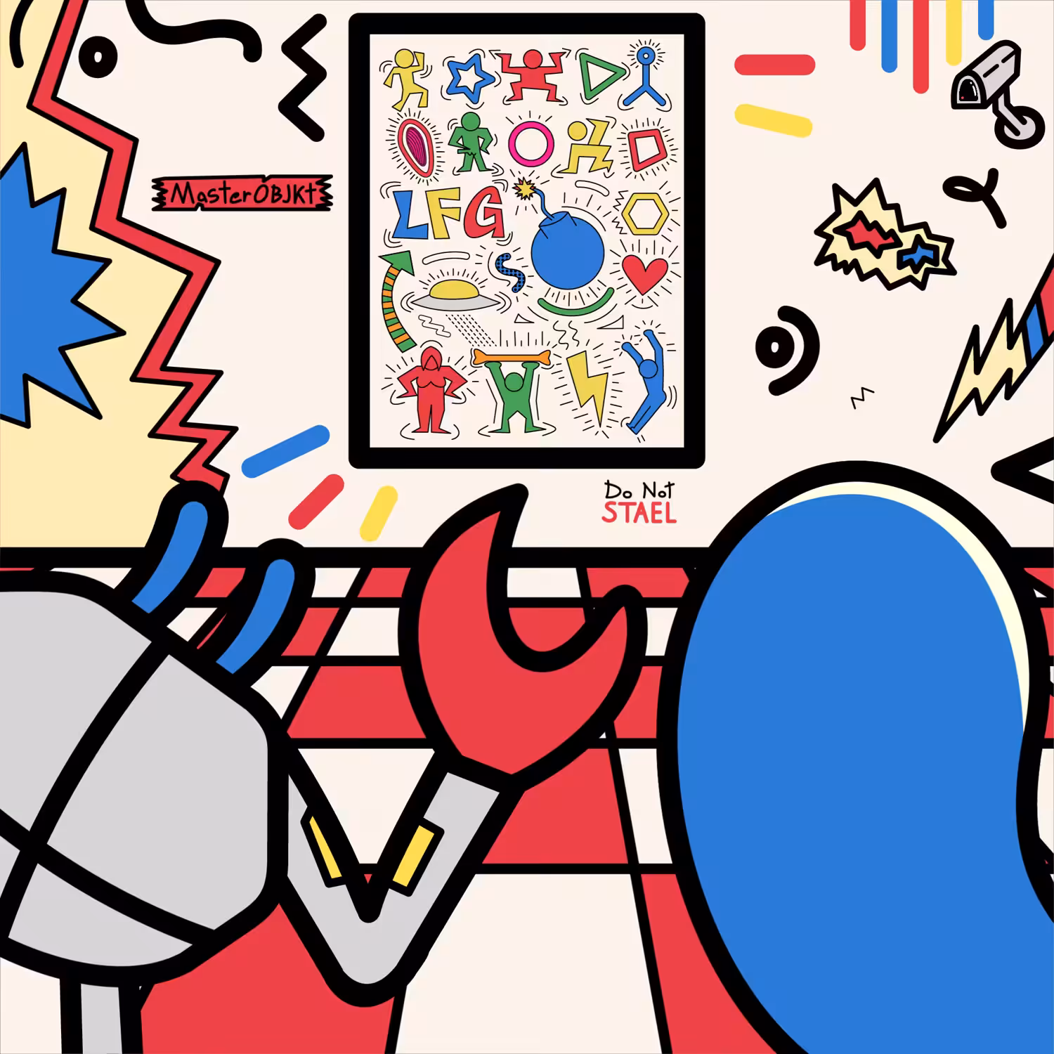 The art on the wall | "Keith Haring" Tribute