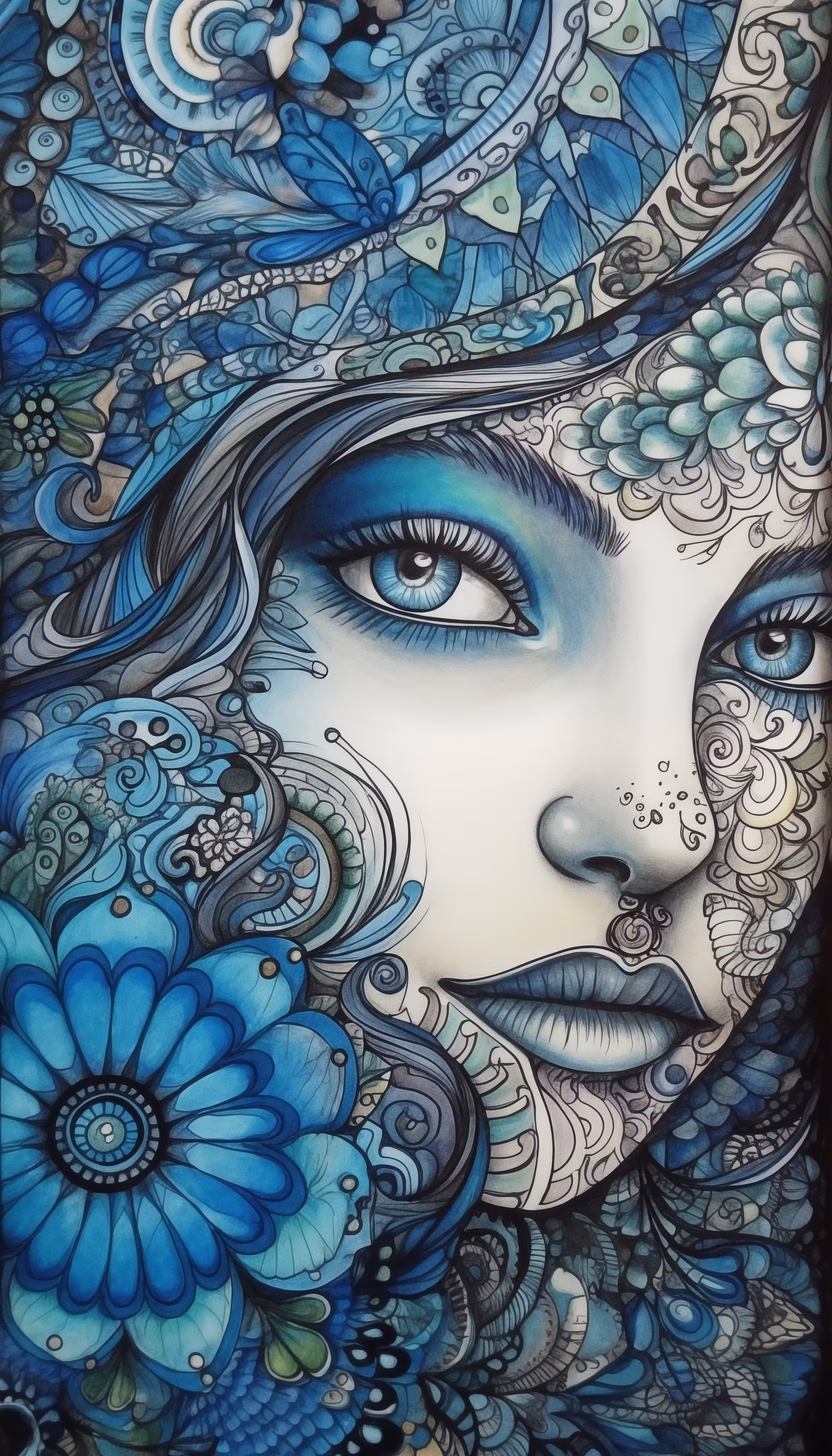Blue-Eyed Angel