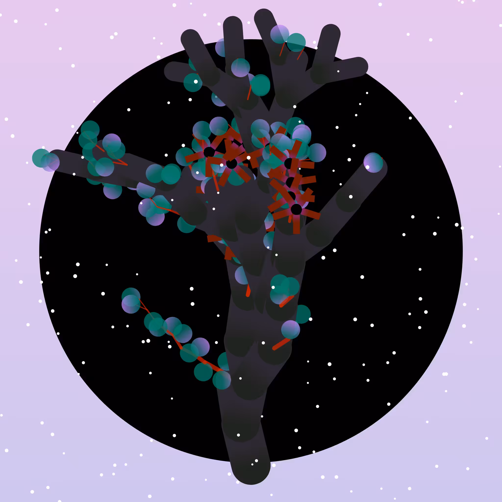 Some generative winter trees #36