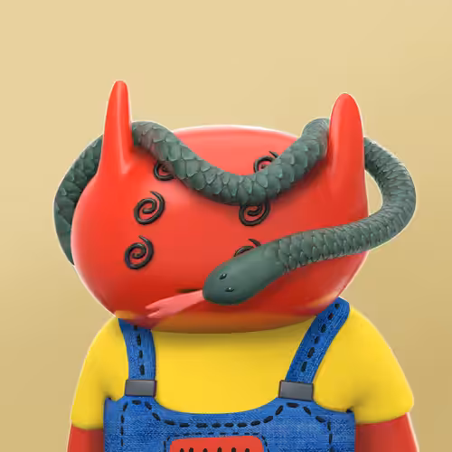 3D alien fren #2422