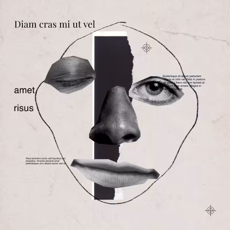 Collage faces #65