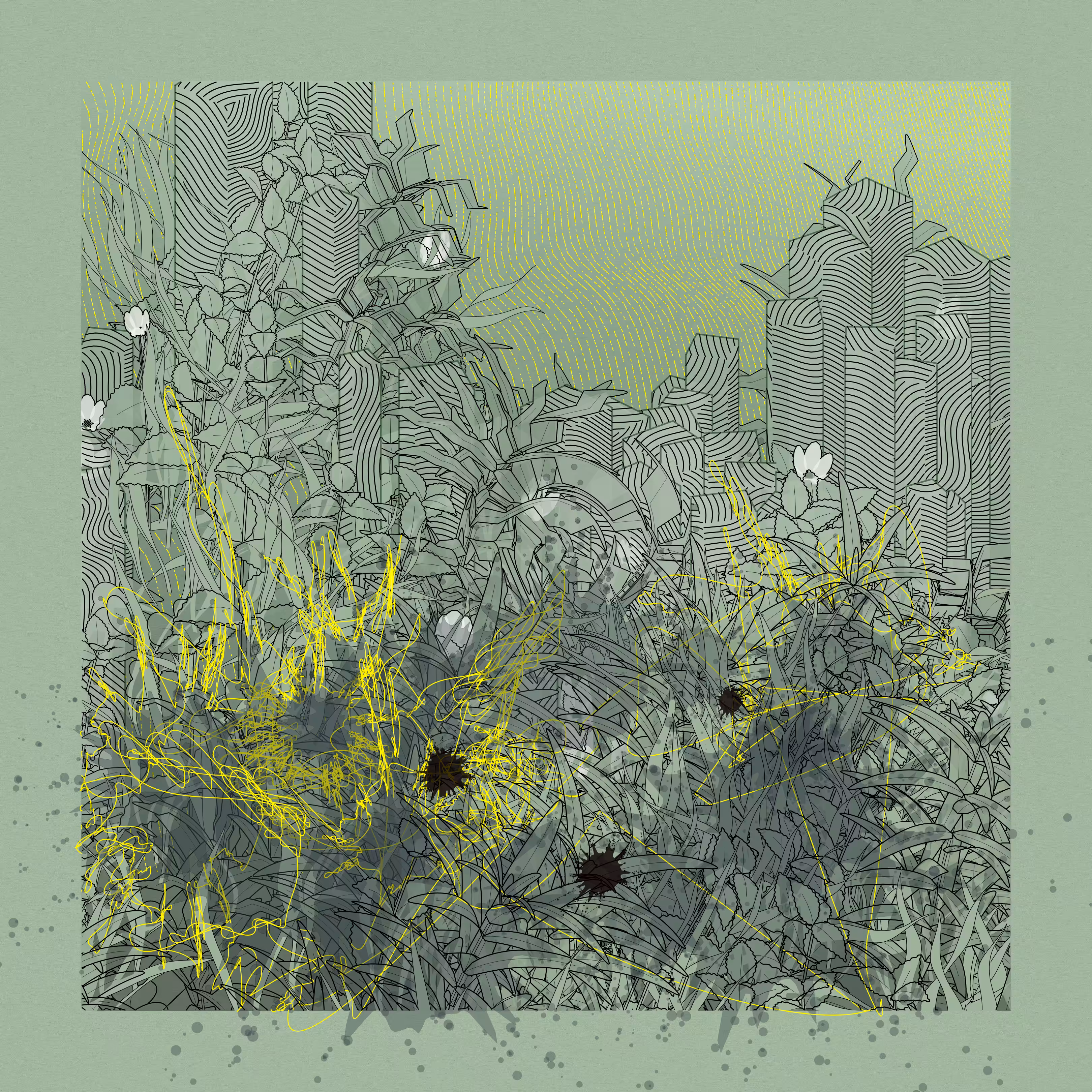 Landscape with Carbon Capture #3123