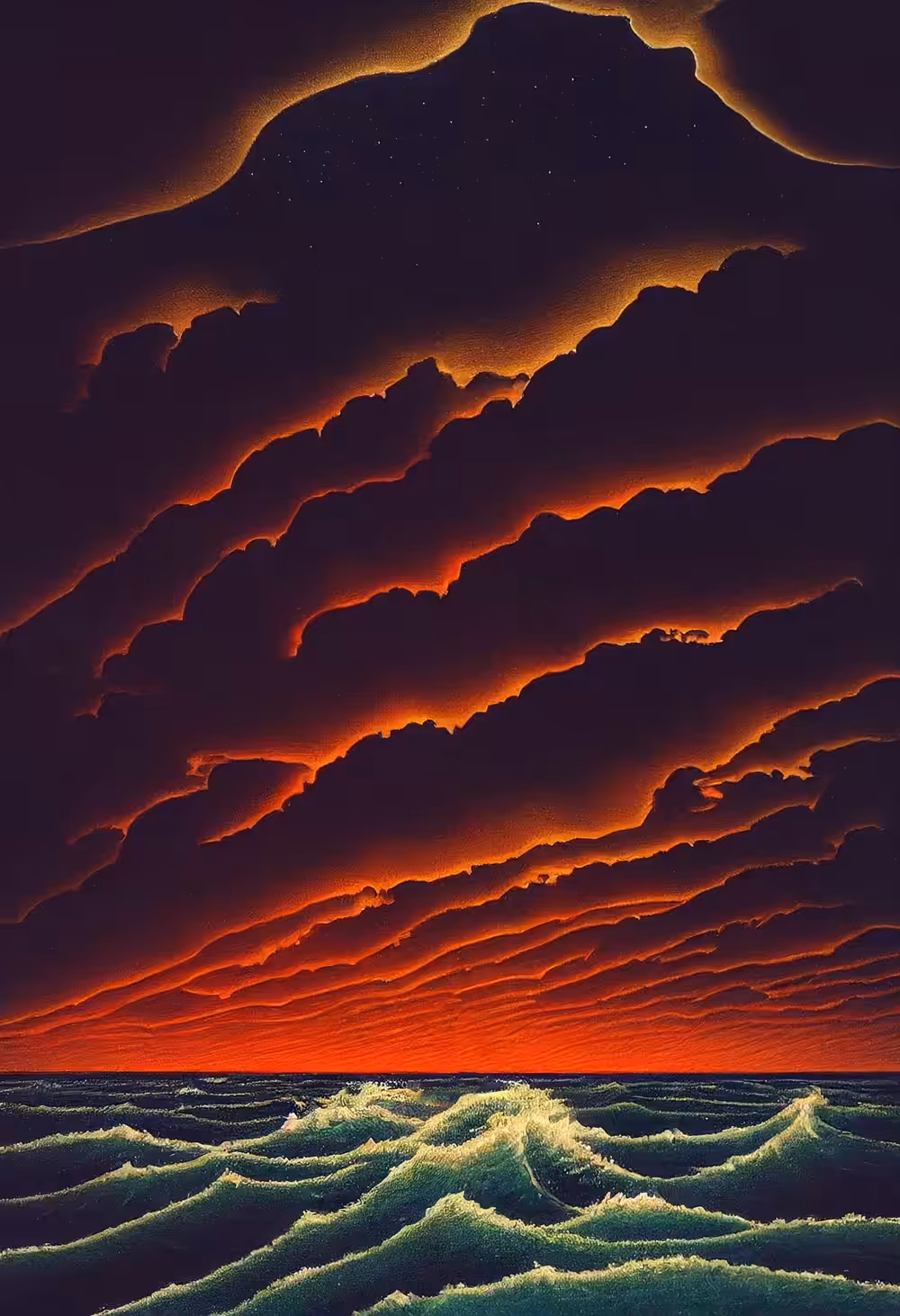 Red night