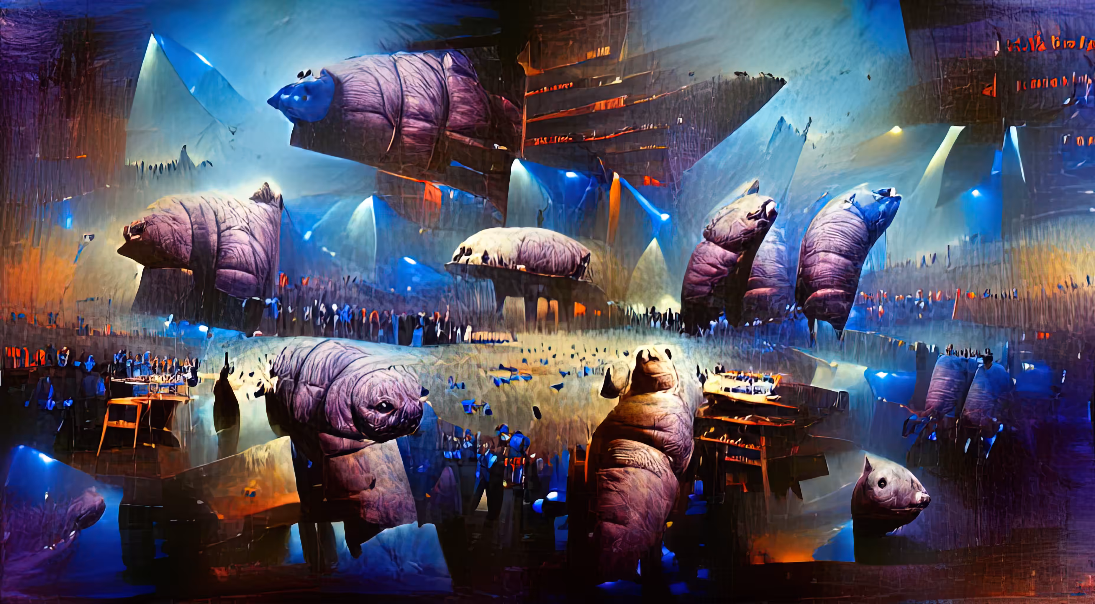 Moss Piglet Dance Party!