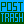 Post Trash Blue