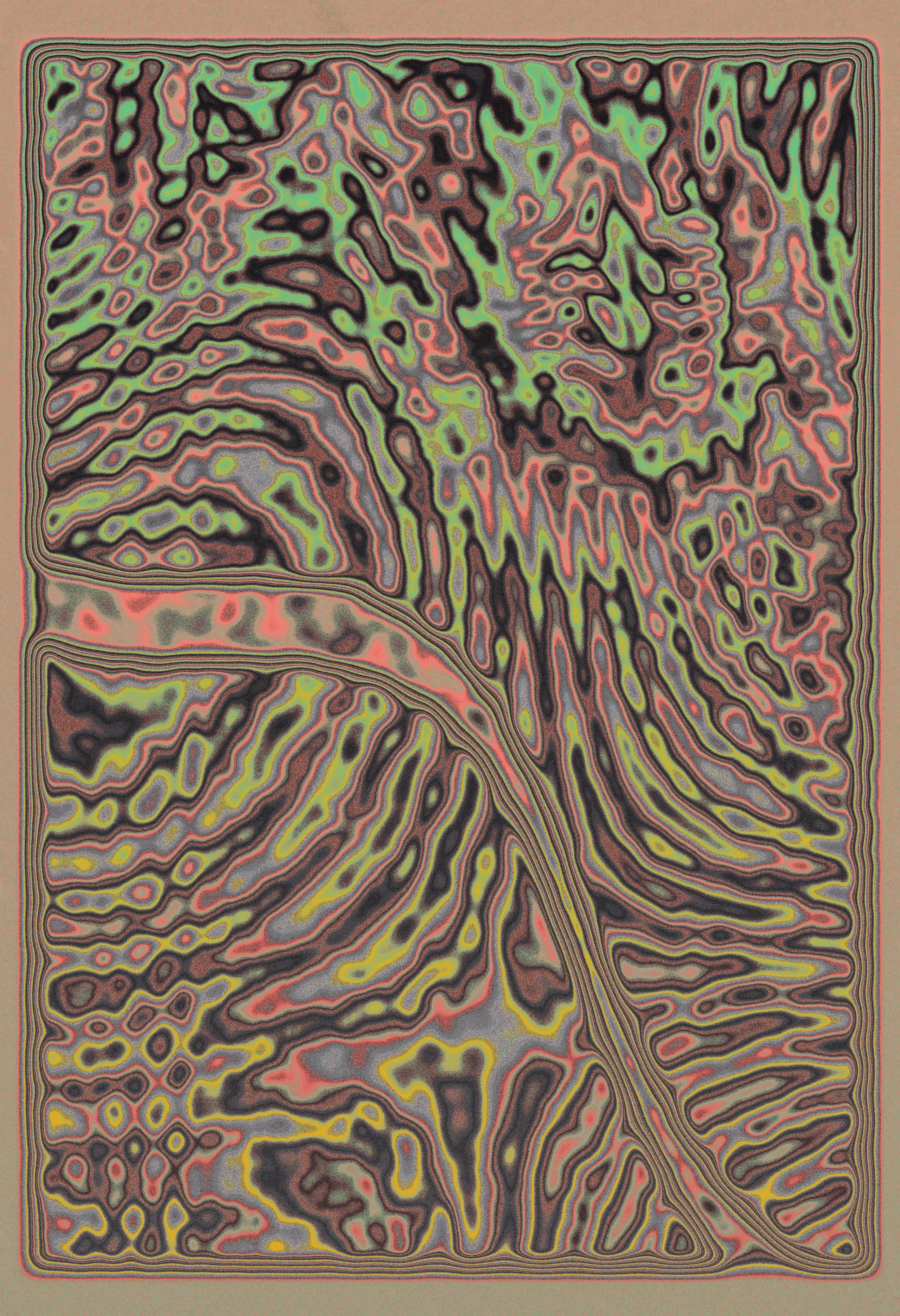 Nebula Drawings V (organic synthesis)