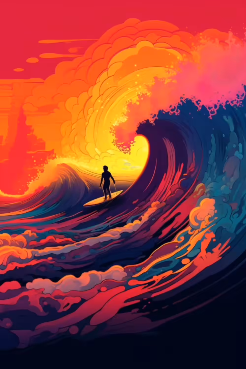 Sunset Surf
