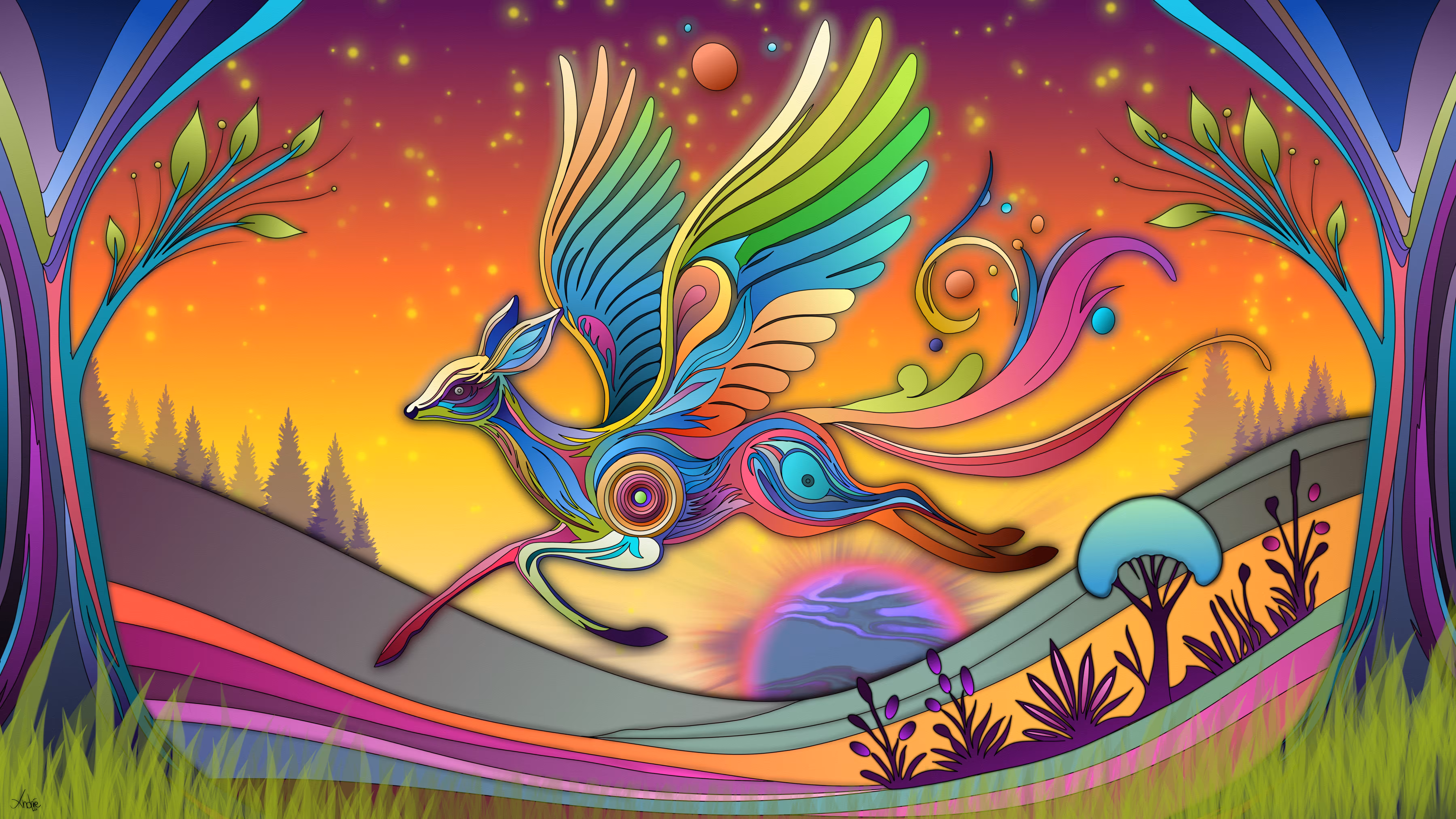 The Soaring Stag's Awakening