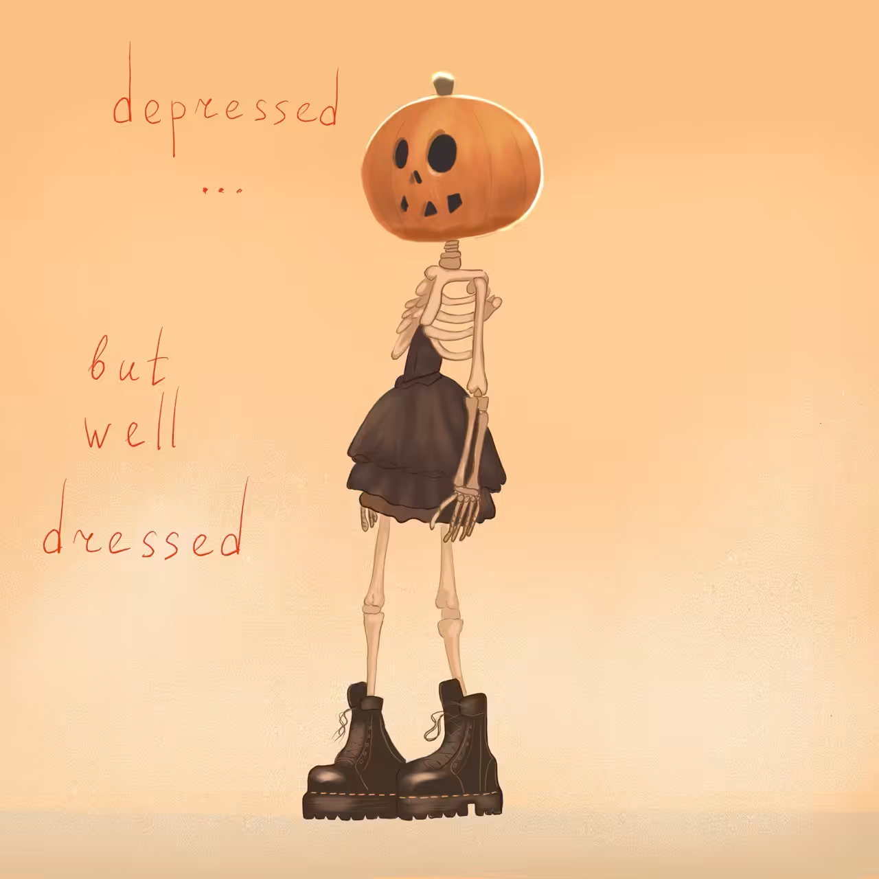 Depressed but well dressed 