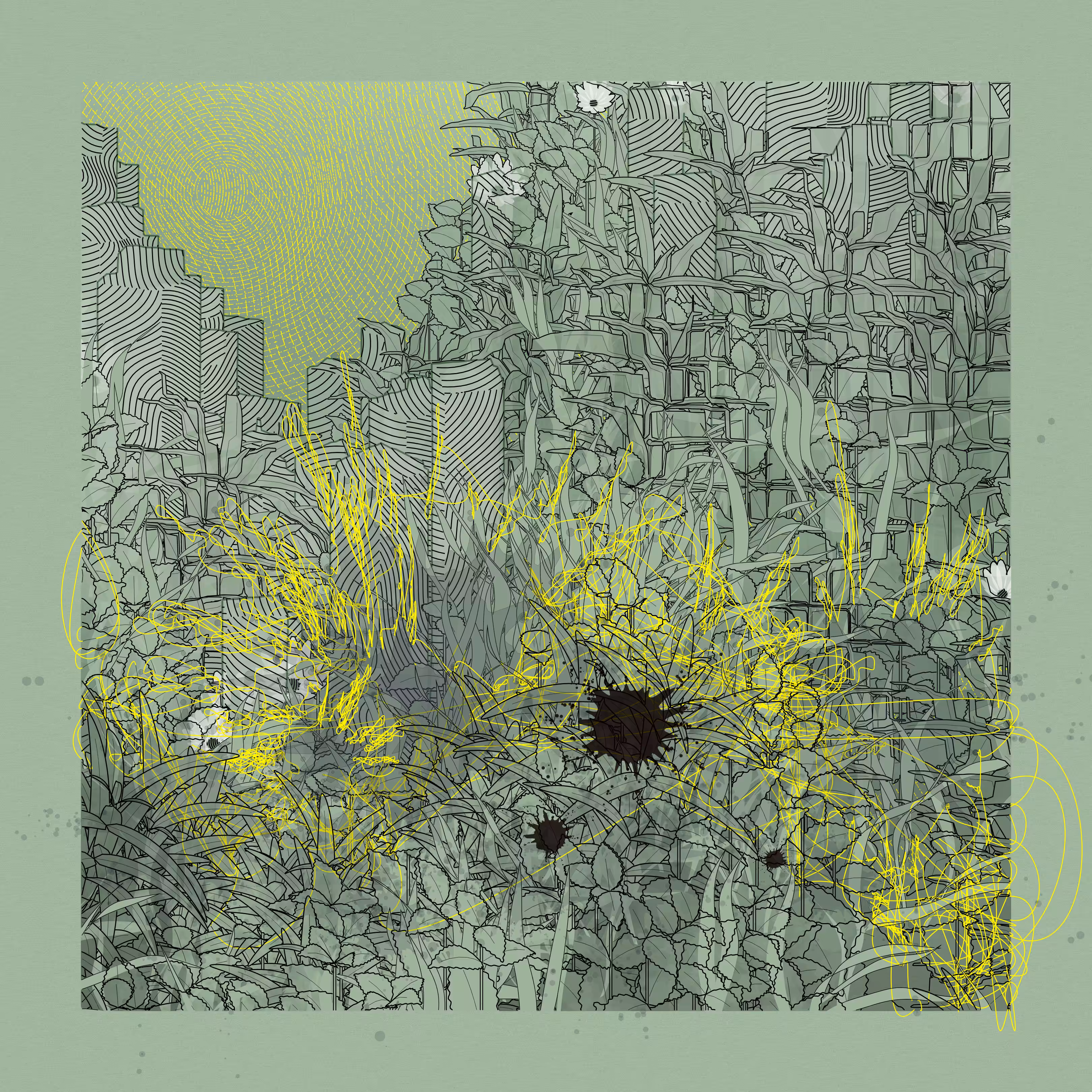 Landscape with Carbon Capture #7834