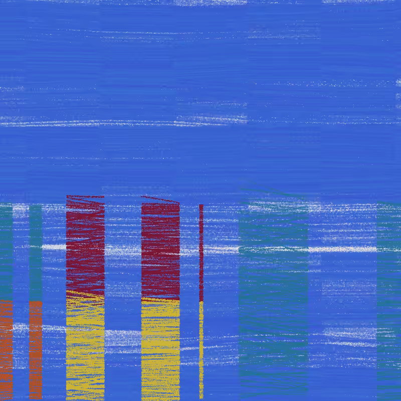 Composition #3 Patchwork Quilt #23