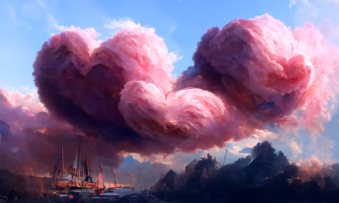 Heart Clouds #1
