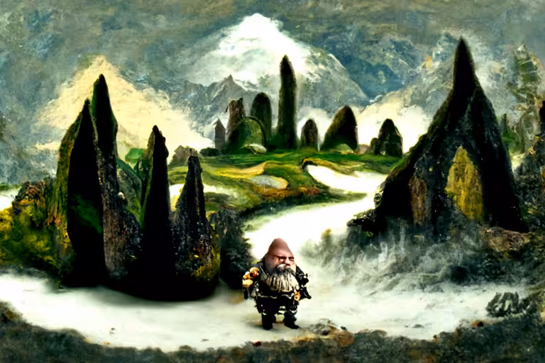 Diligent Dwarf scouts for new village location
