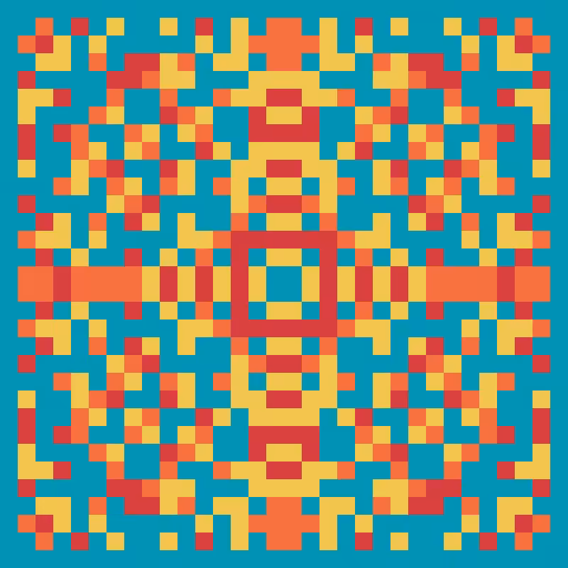 Pixel Mandala #53