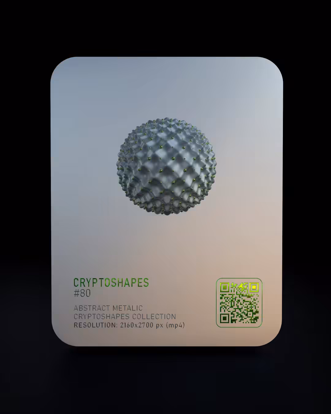 CRYPTO SHAPE #80