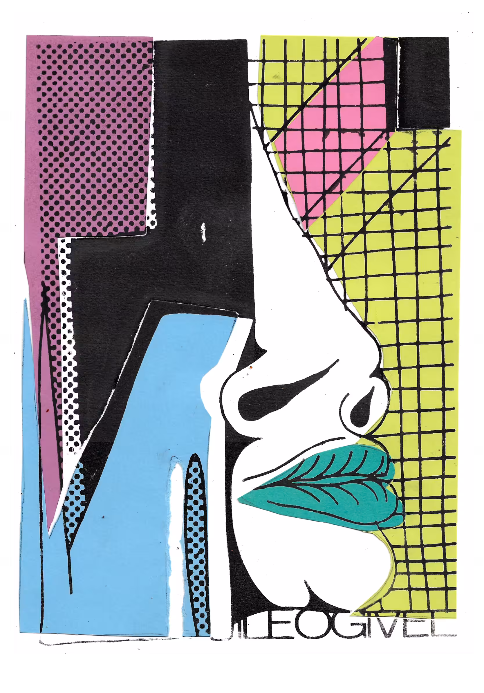 COLLAGE + SILK #6