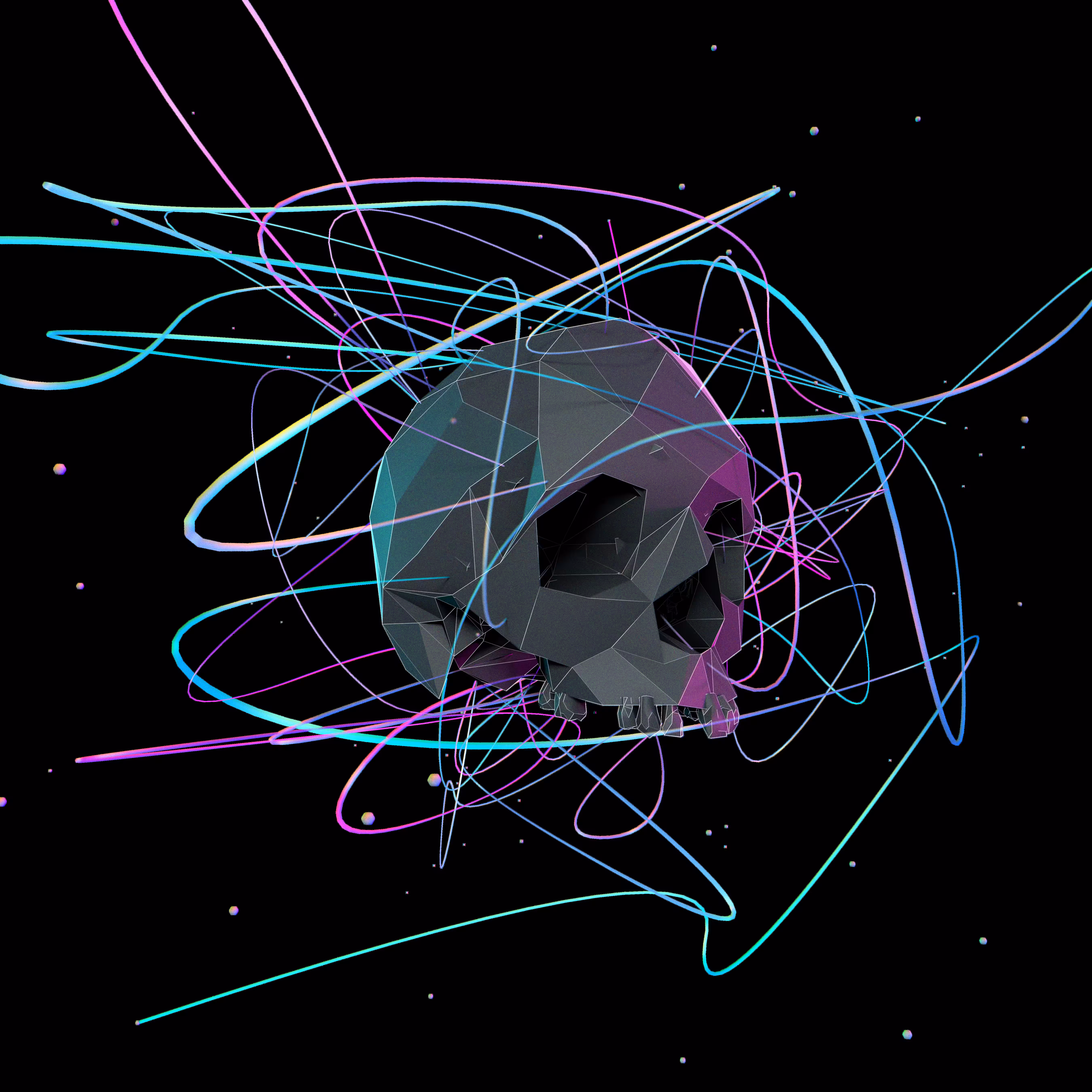 lowpolyskull1