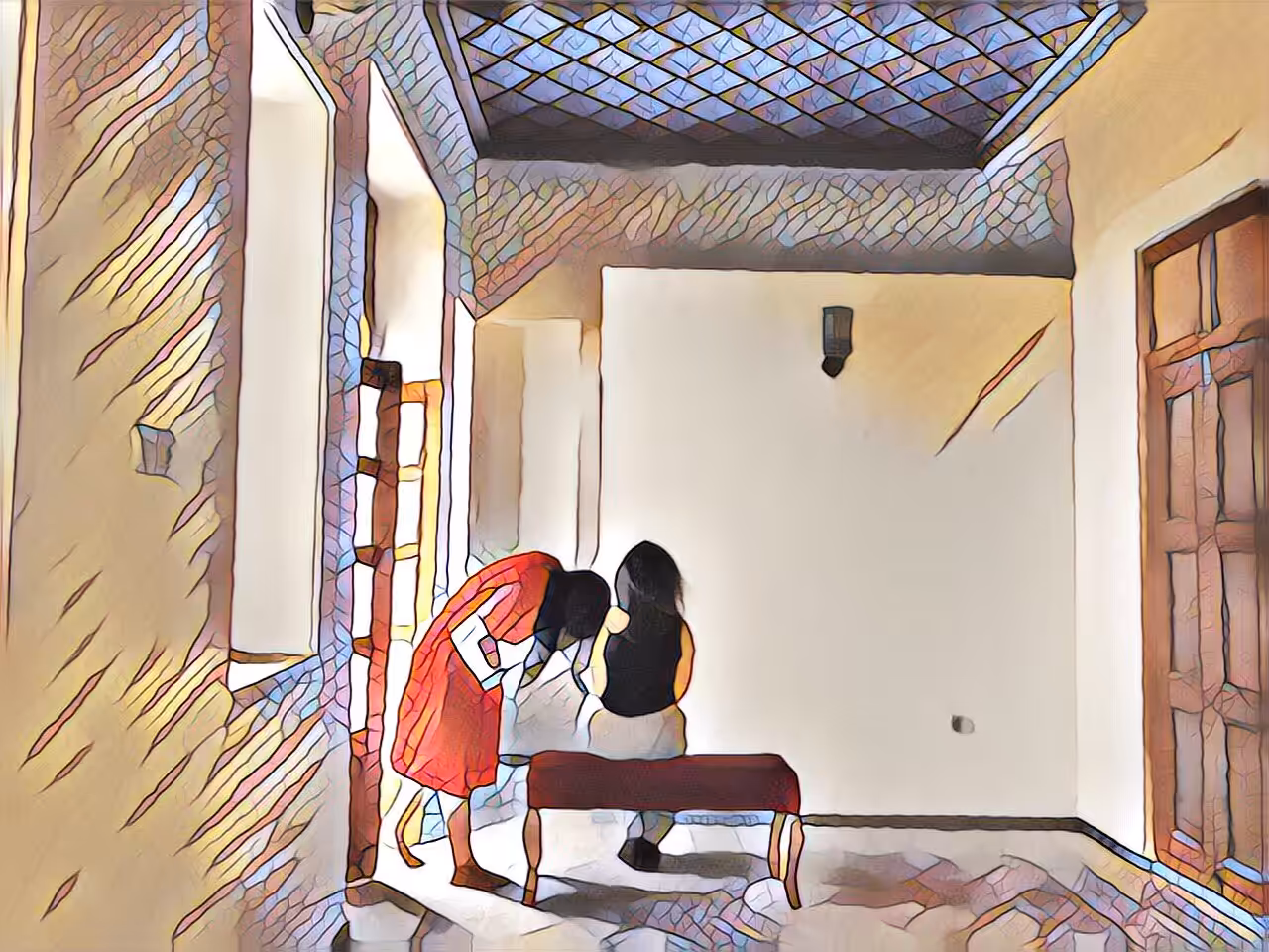 Two women