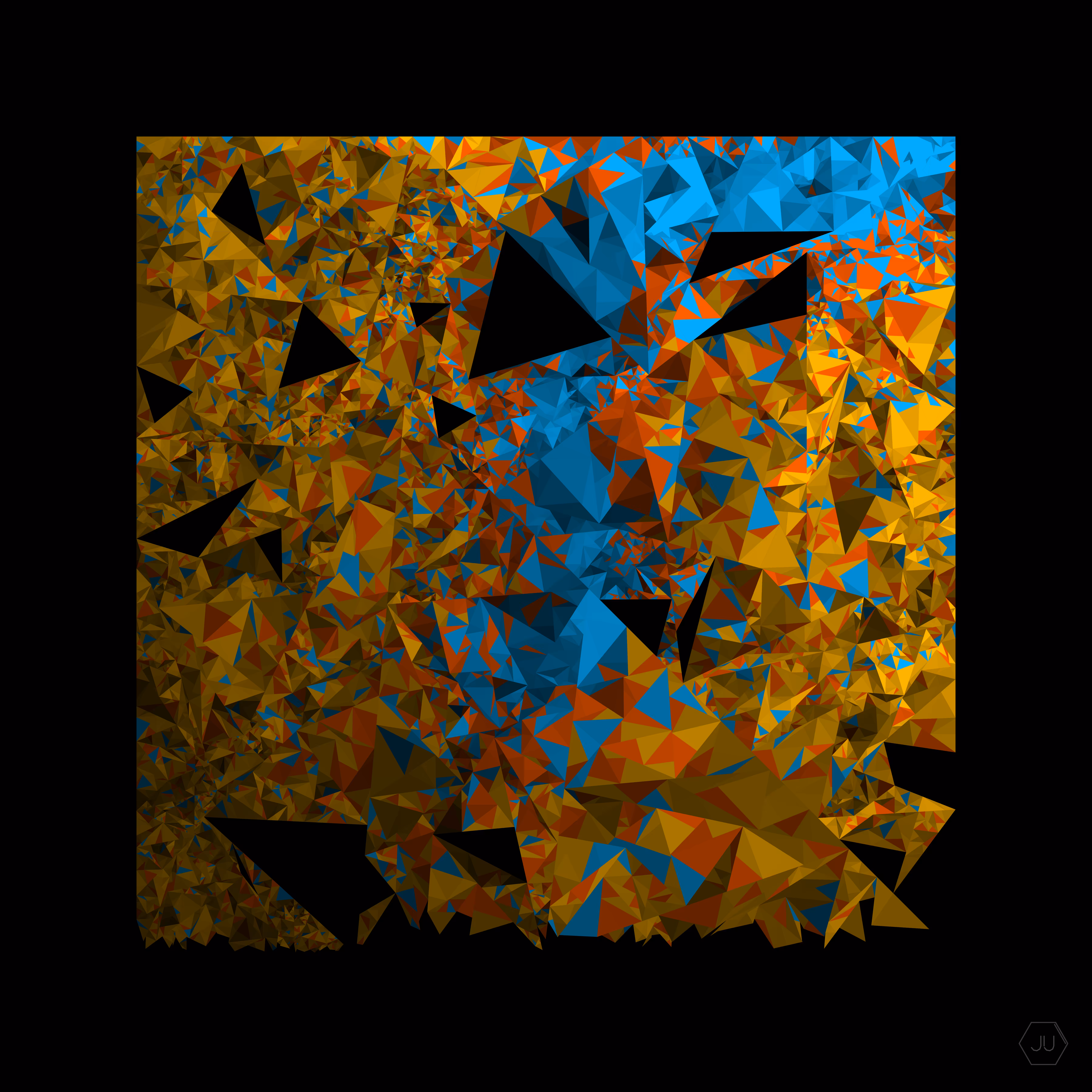 Torn Square 255-0-329