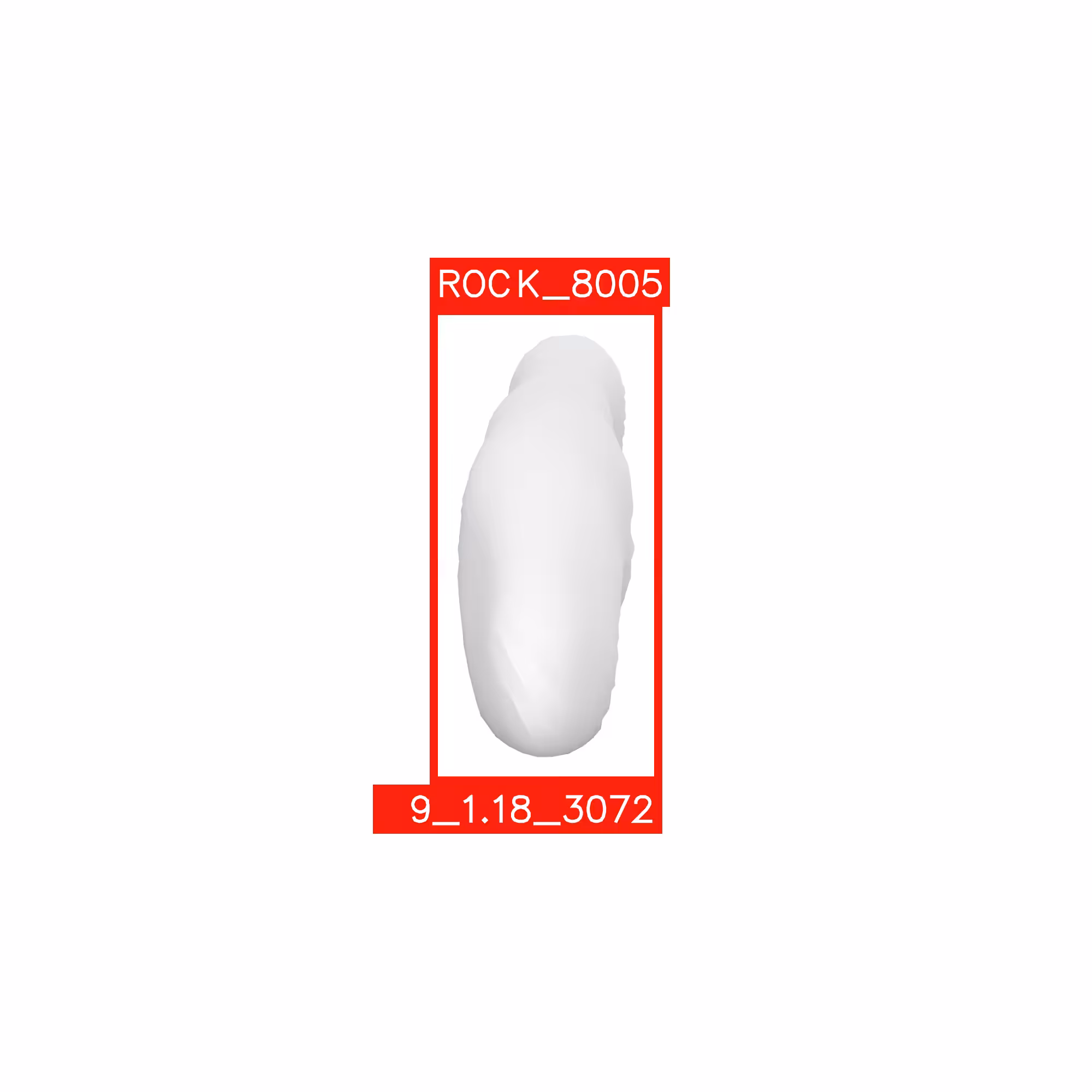 UNSHADED ROCKS: ROCK 8005