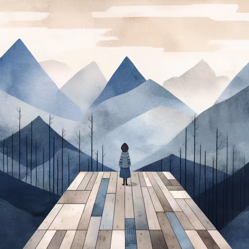 Watching Blue Mountains 