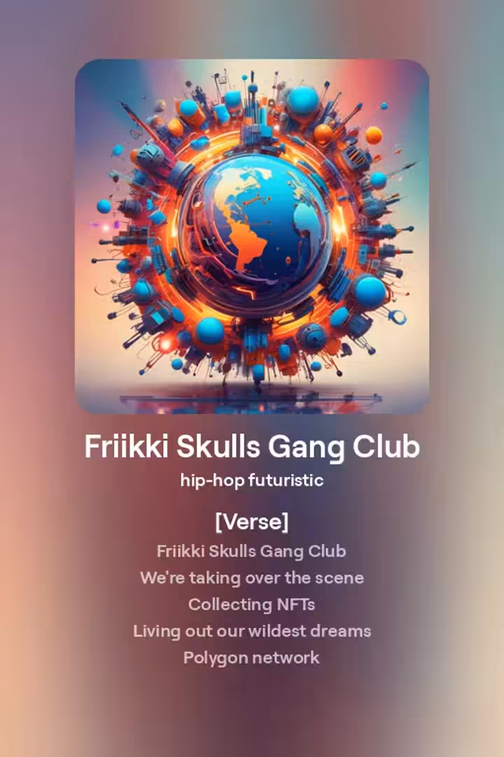 Friikki Skulls Gang Club 