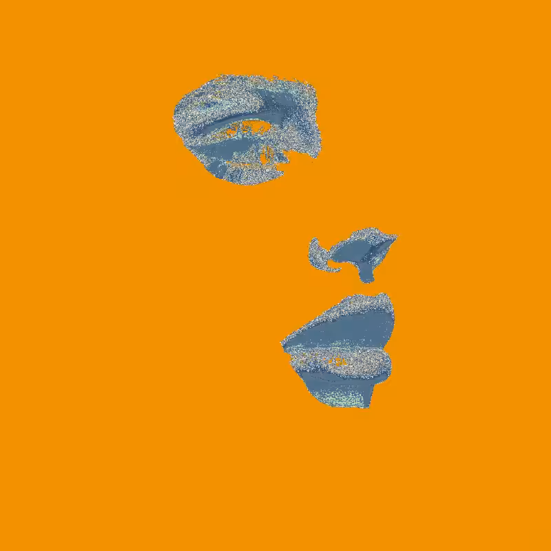 Analog Pixels: Faces #15