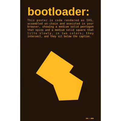 bootloader: selfie #320