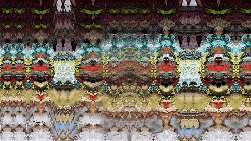 Asemic Glyphology No136
