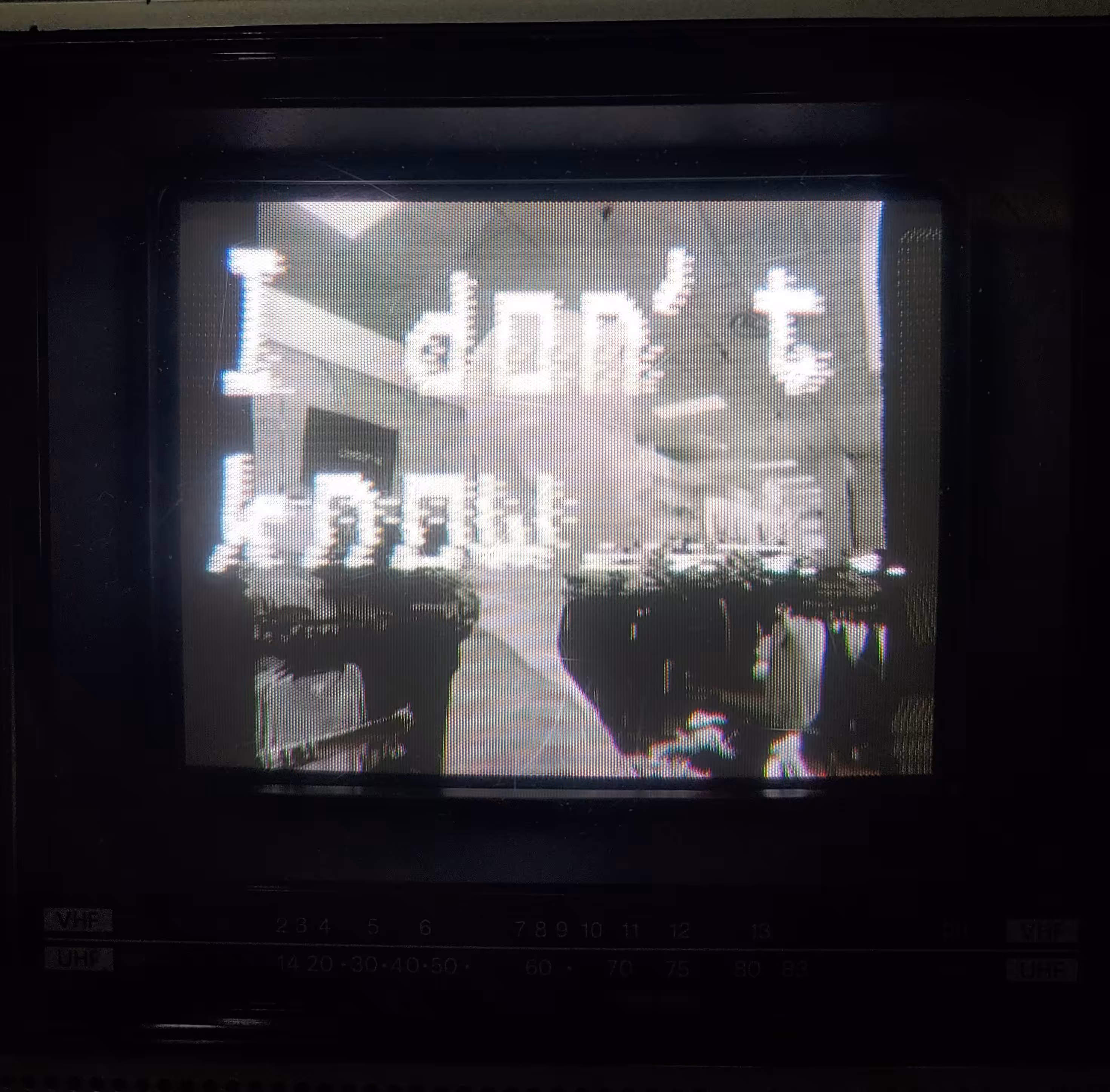 I don't know...