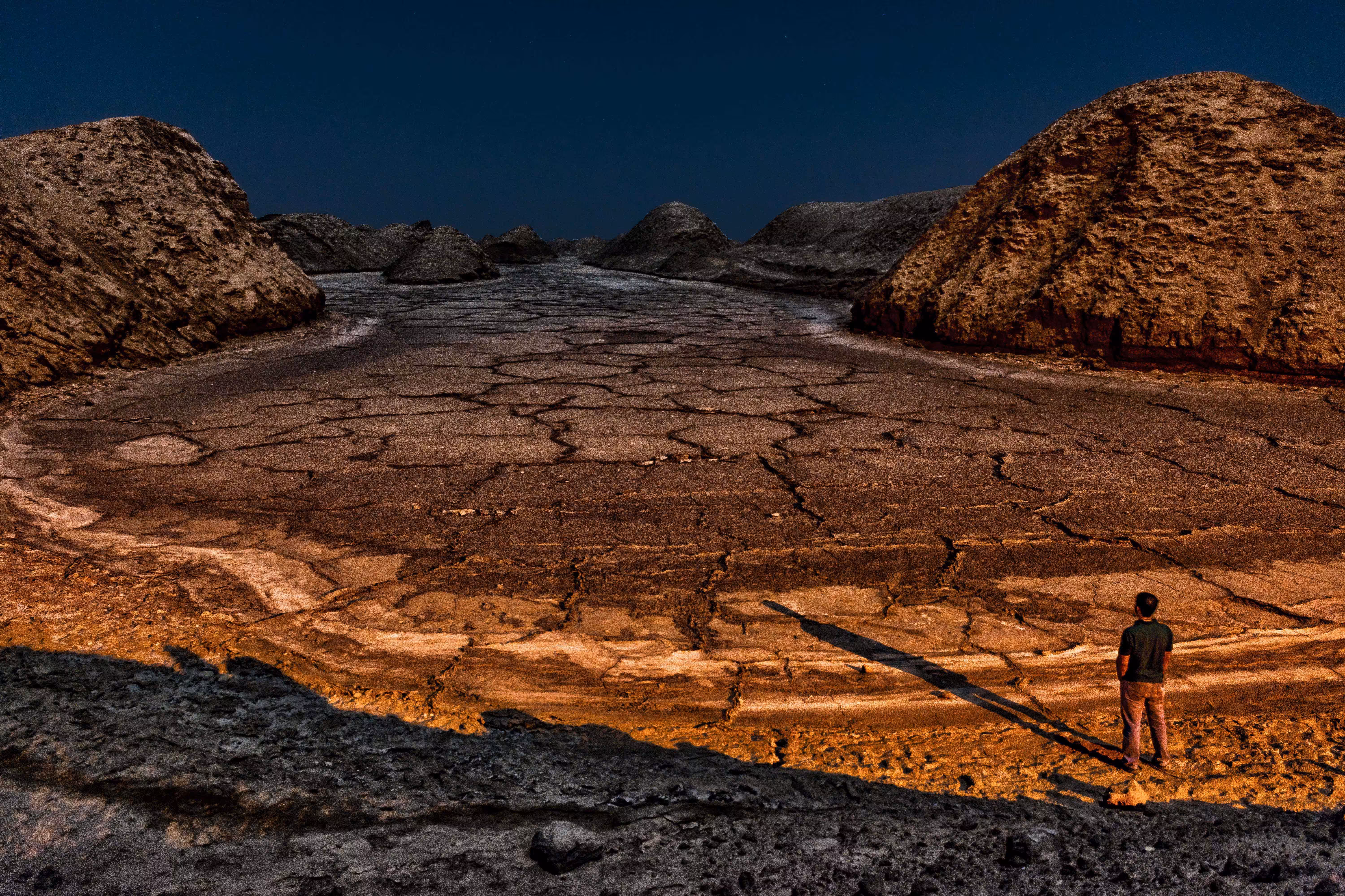 Salty dry river