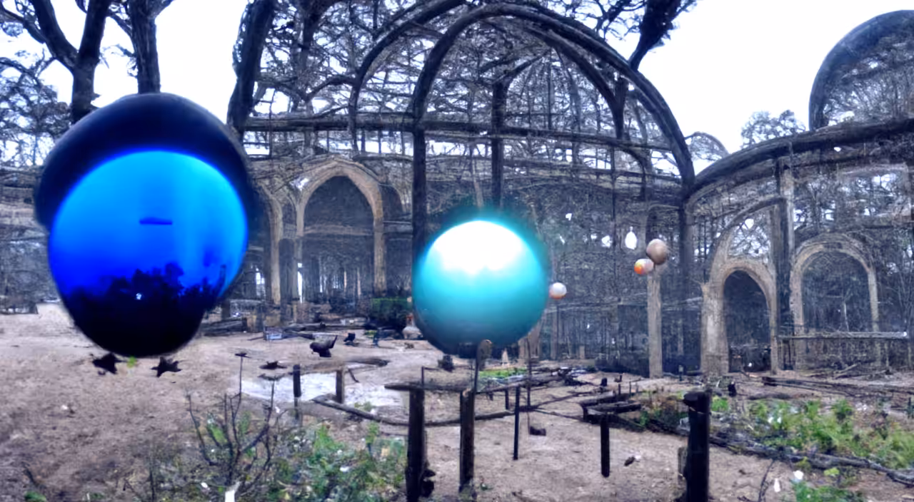 Melting Orbs of a Broken Palace