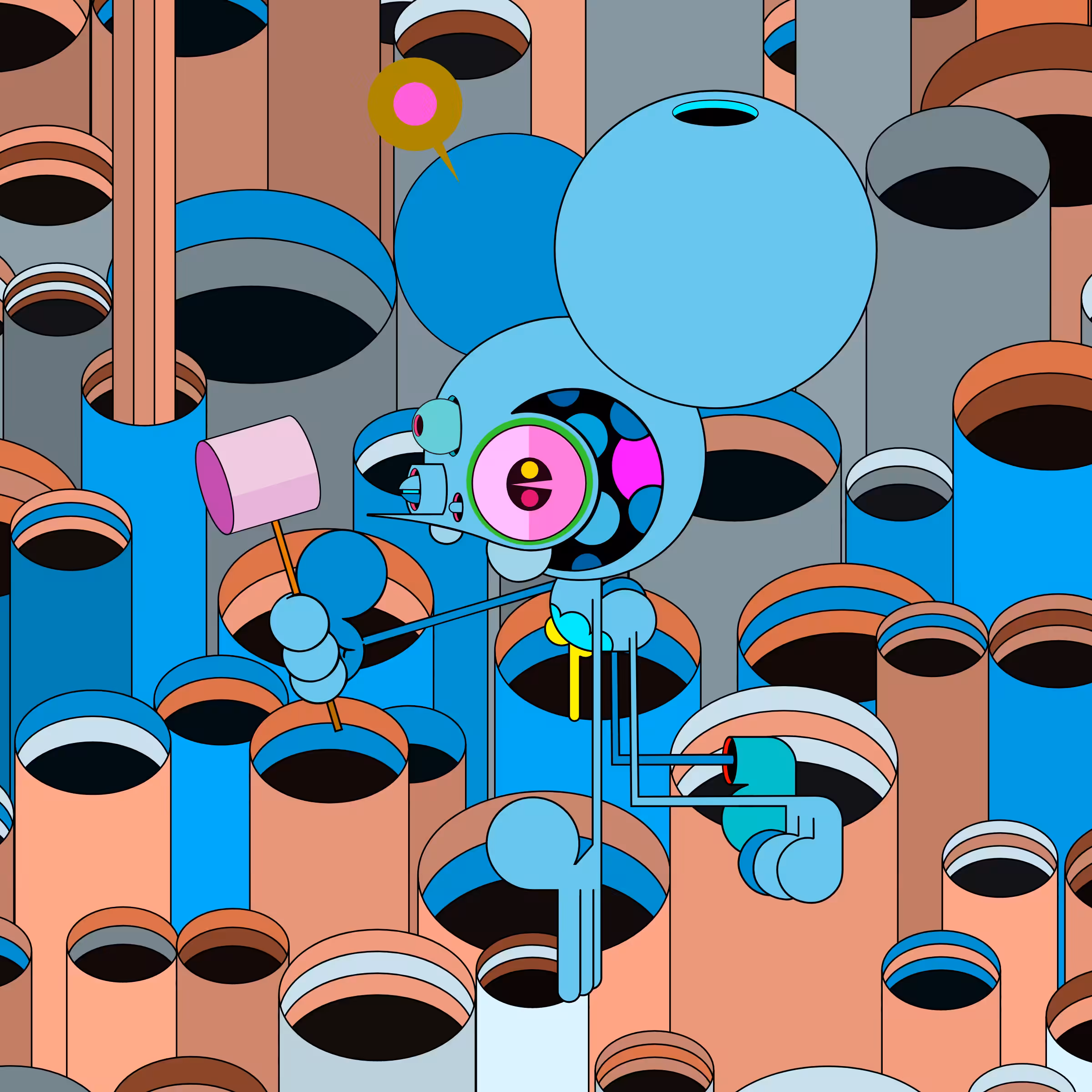 Neogen Space Monkeys #1841