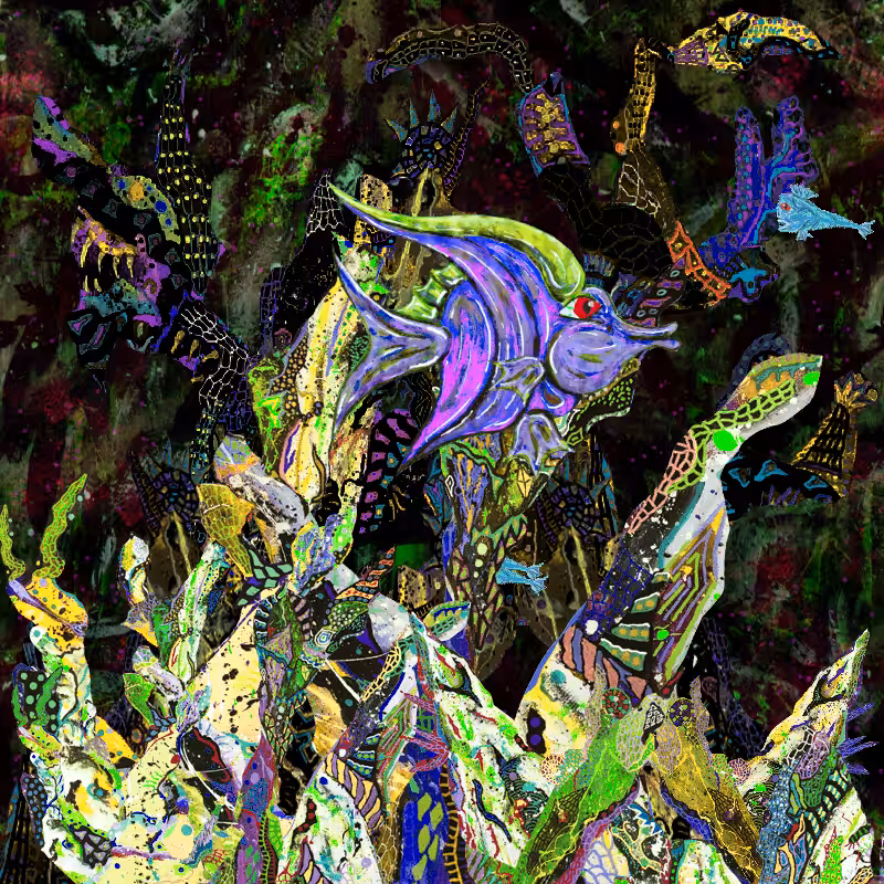 WEIRD FISHES 2 and 3 #38