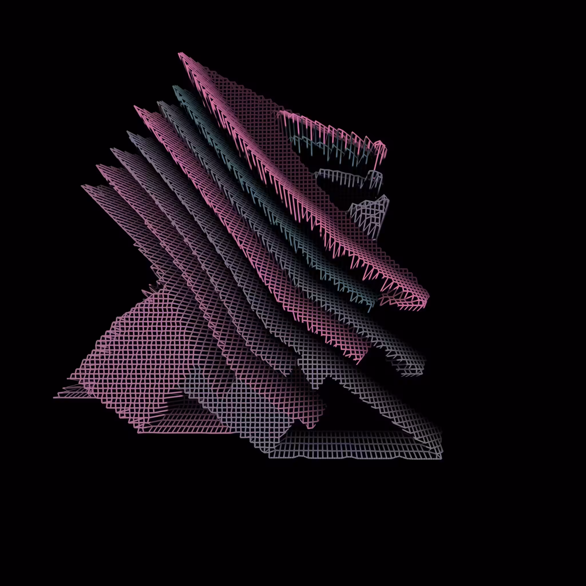 Shapes Grid #001