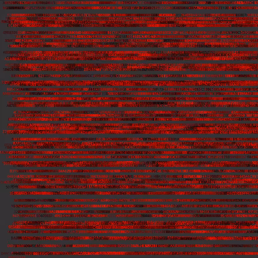 Painting by Random Hexadecimal Numbers #9