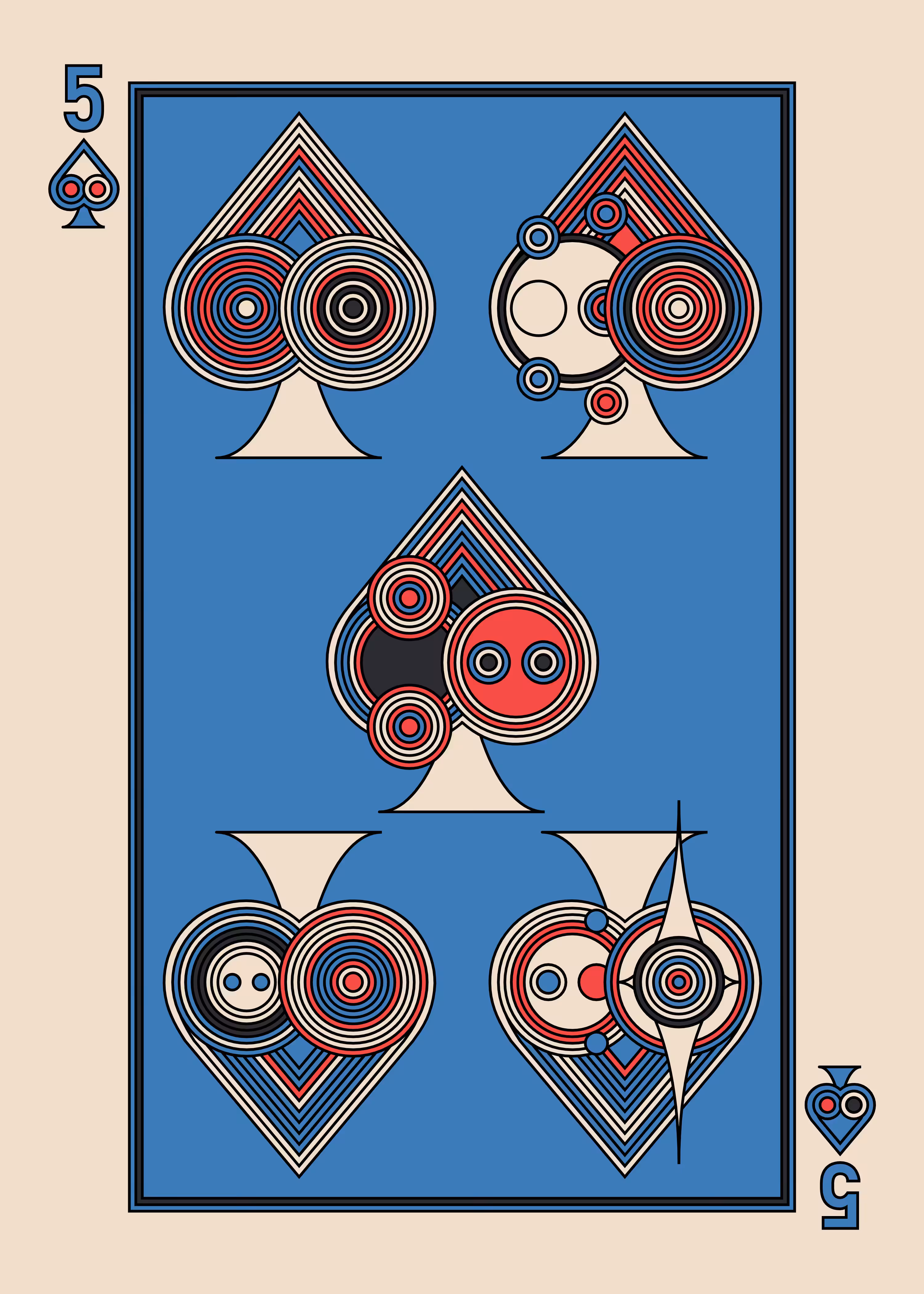 Five of Spades Dark
