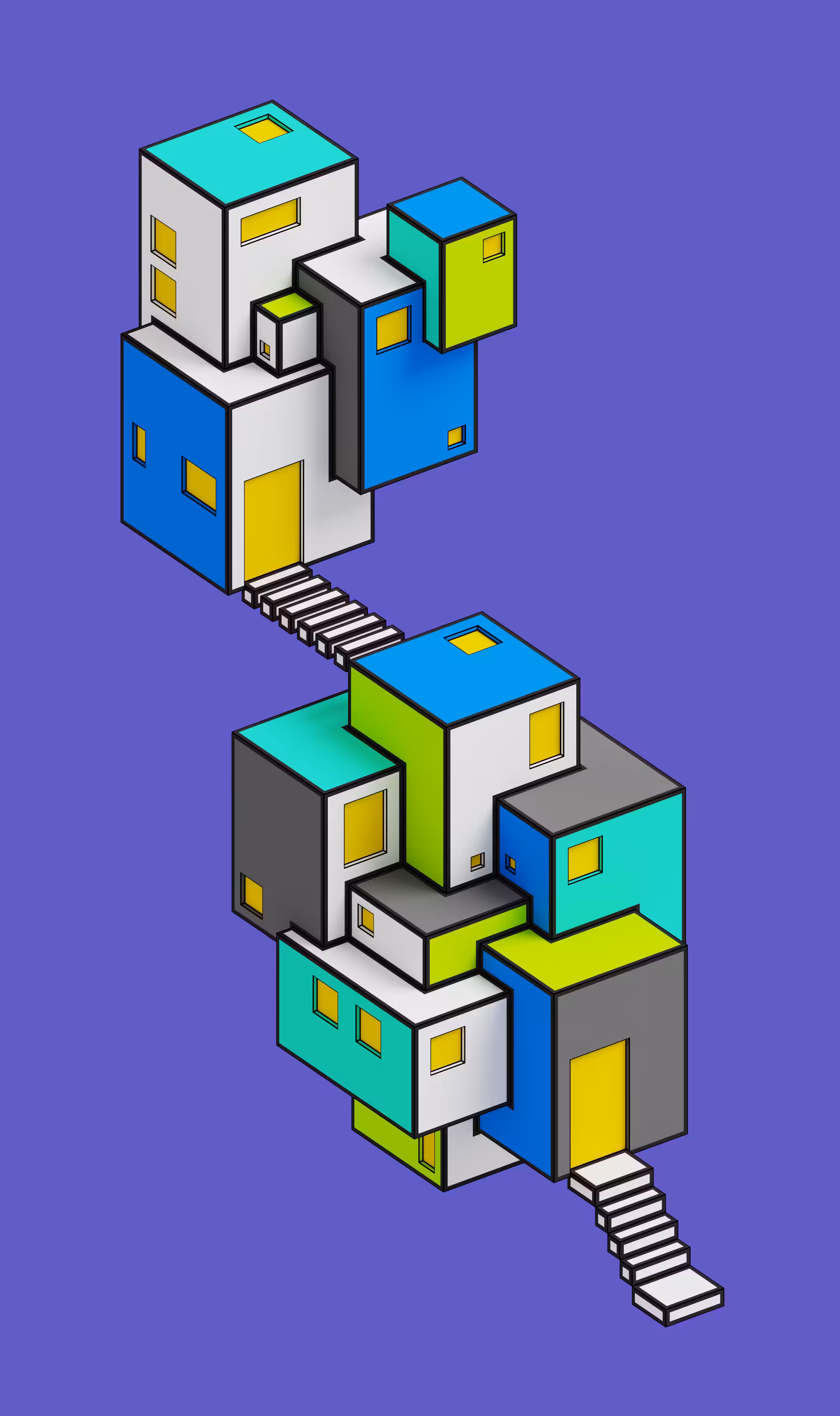 Digital Agglomerate 682
