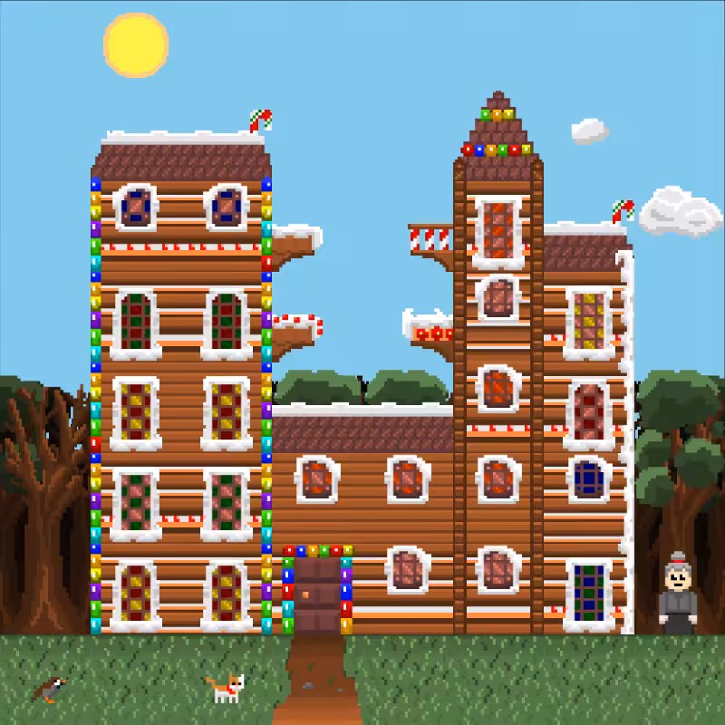 2D Mansion Candy House #58