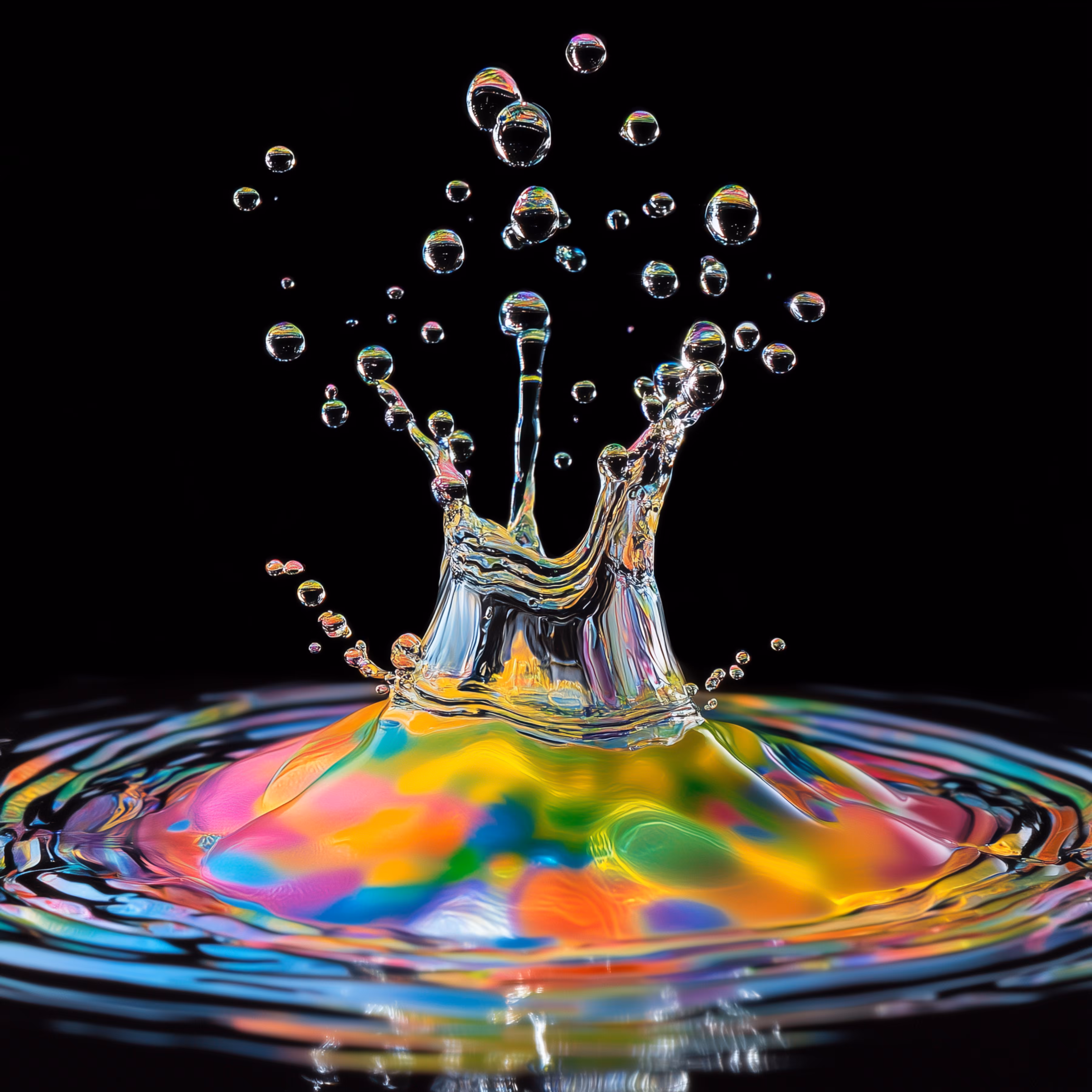 Rainbow Splash 1
