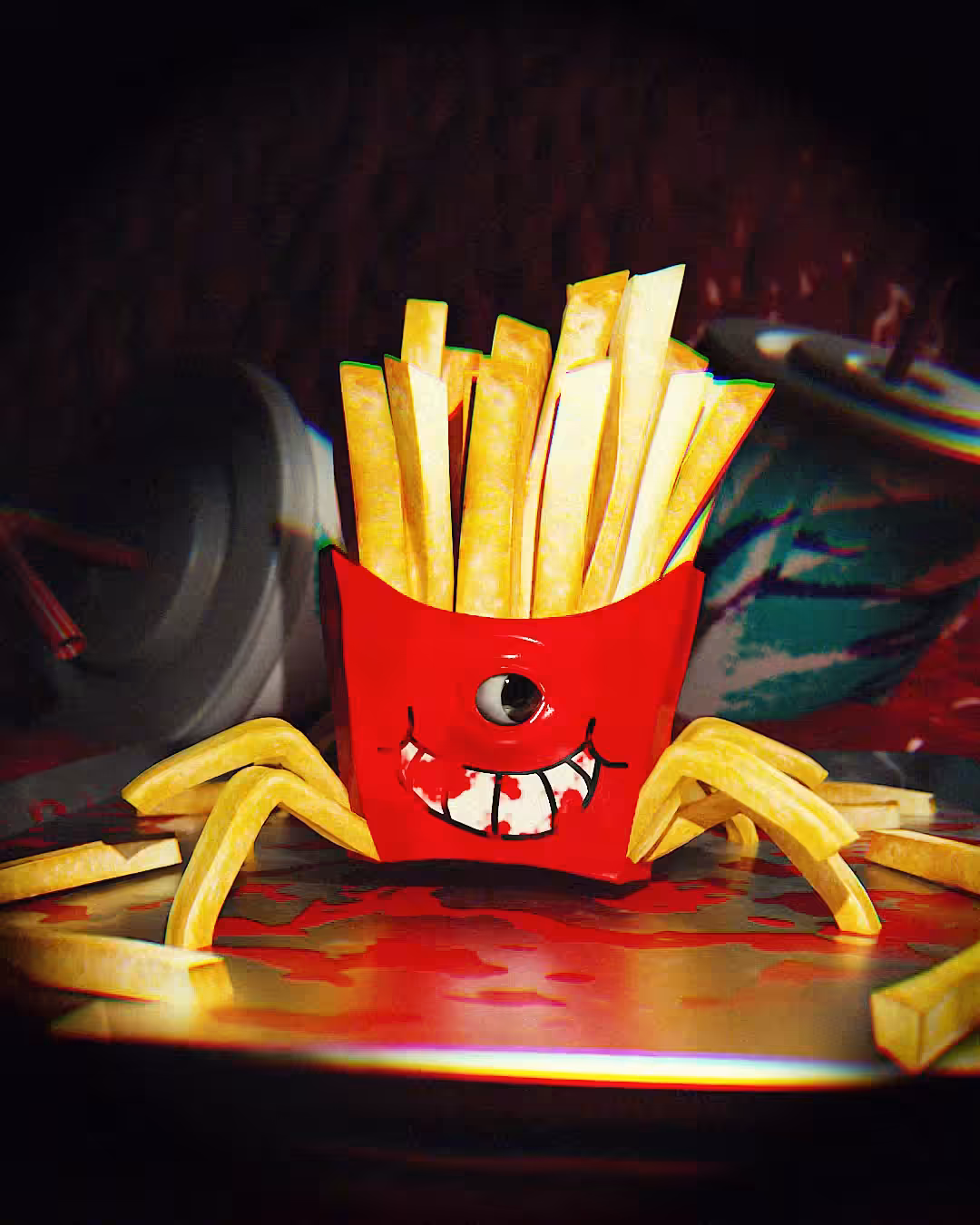 RANDOM FRENCH FRIES ENCOUNTER